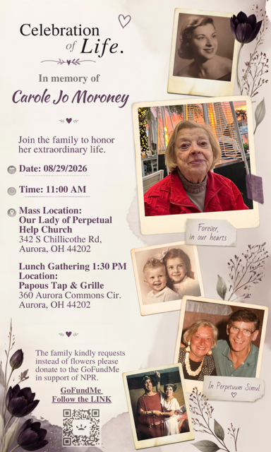 Obituary: Carole Jo Moroney