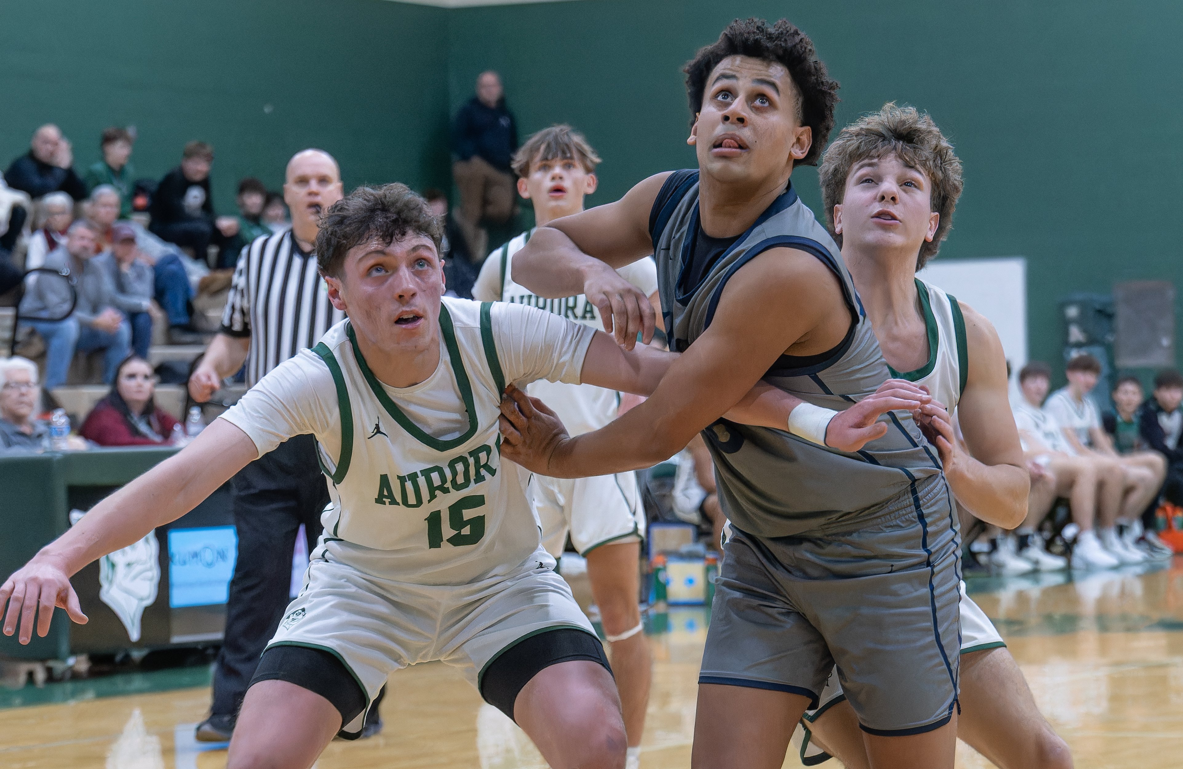 Aurora Boys Basketball Falls to Hudson, 43-61