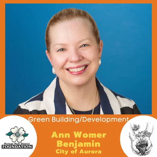 Aurora Mayor Ann Womer Benjamin, Green Building Award, and Sustainability