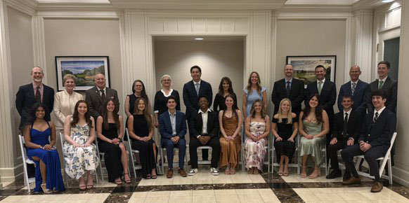 Aurora High School Honors 12 Outstanding Greenmen at Annual Banquet