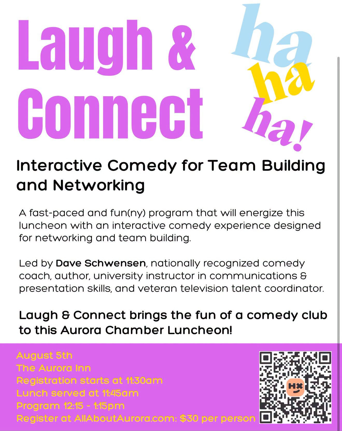Aurora Chamber Luncheon Brings Comedy Club Fun to Networking Event