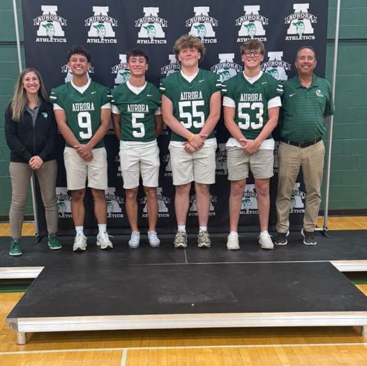Aurora Football Represented at Suburban League Luncheon